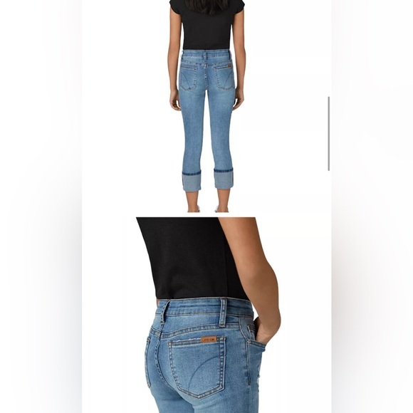 Joe's Jeans Girls' Jane Mid-Rise Cropped Skinny Jeans - Big Kid Size 16 (NEW) - Picture 7 of 9